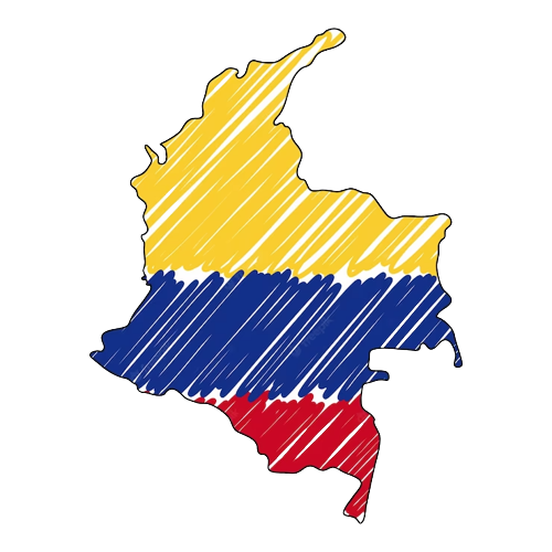 map of colombia